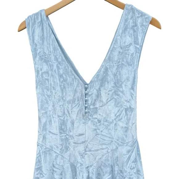 NEW Silence + Noise | Corina Velvet Mini Dress | Size XS - Picture 6 of 12